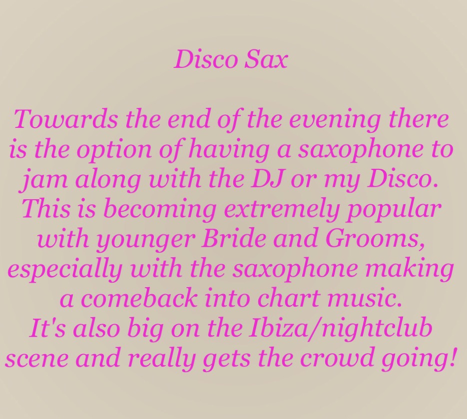 Ibiza Style Sax